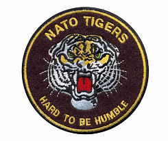 Нашивка термоклеевая Нашивка.РФ «Тигры НАТО»