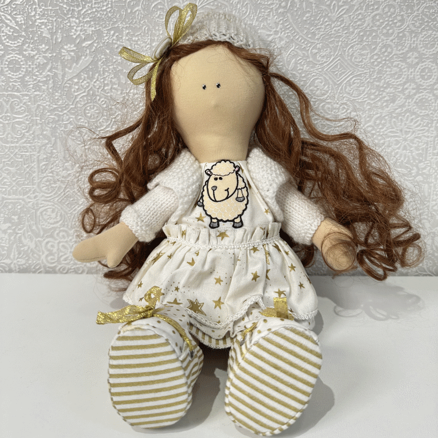Игрушка «Кукла Пеппи» 36 см