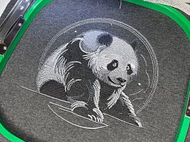 Авторский дизайн для вышивки «Панда» 