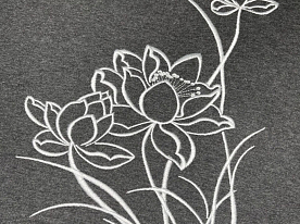 Дизайн для вышивки «Цветок Лотос»