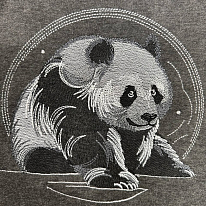 Авторский дизайн для вышивки «Панда» 