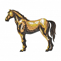 Дизайн для вышивки «Лошадь 15.2 х 12.5 см»