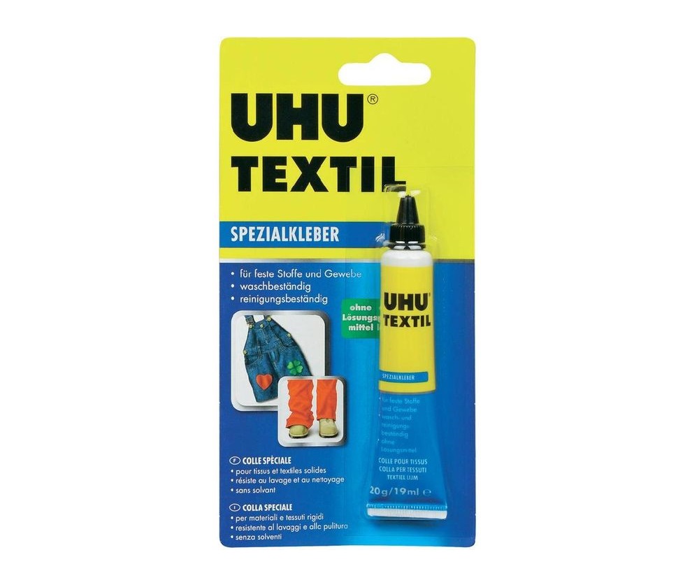 Клей текстильный UHU Textil 19 гр.