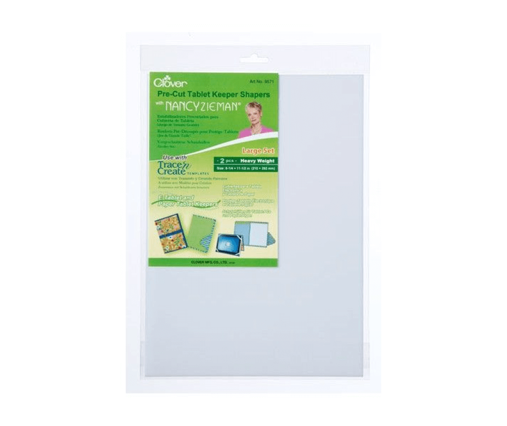 Шаблоны Clover Nancy Zieman для изготовления обложек (большие размеры)