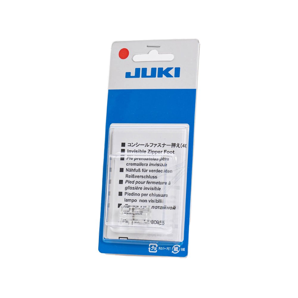 Лапка для прямой строчки Juki F300, 400, 600 для потайной молнии