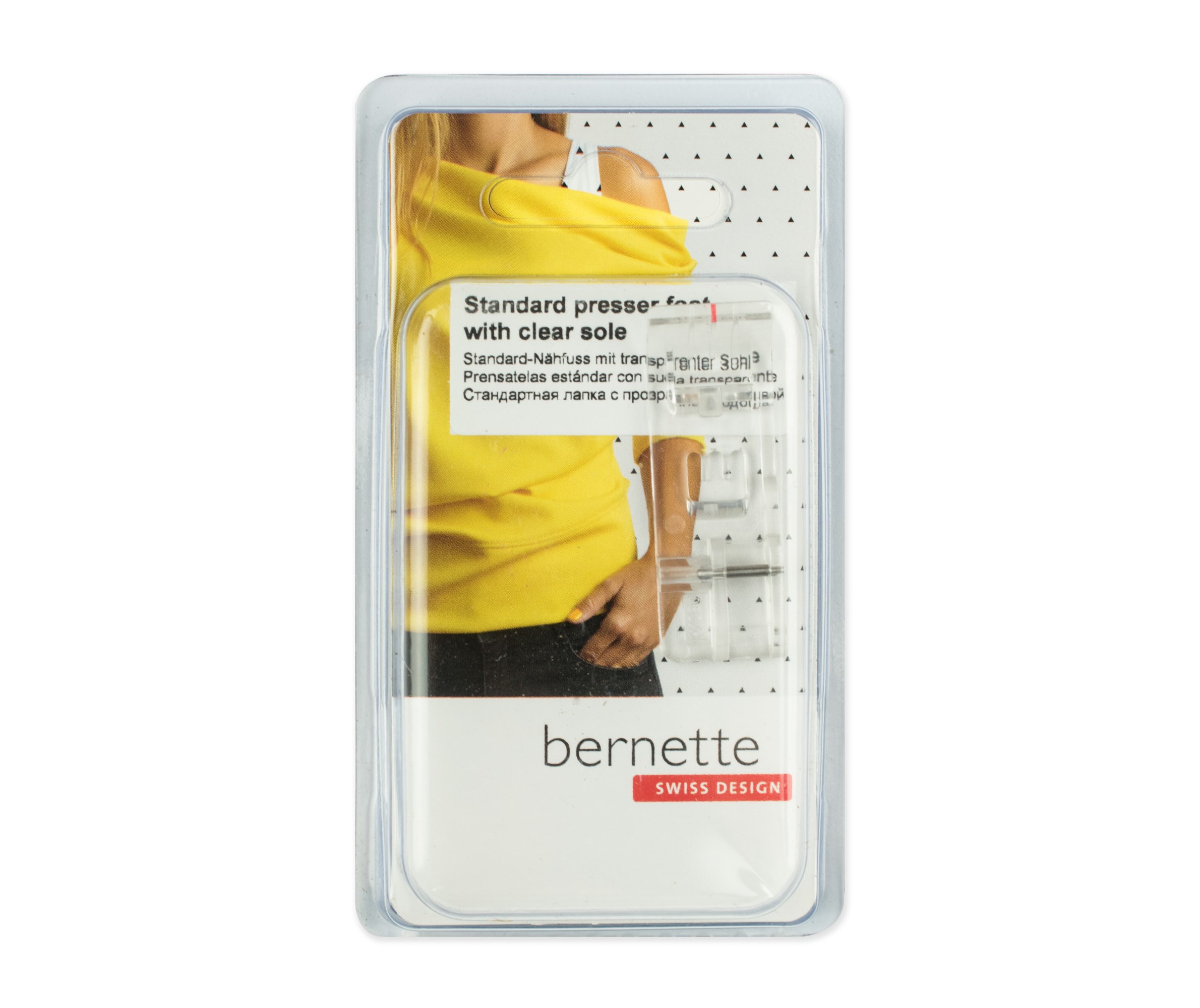 Лапка для распошив. машин Bernette b42,48 стандартная прозрачная