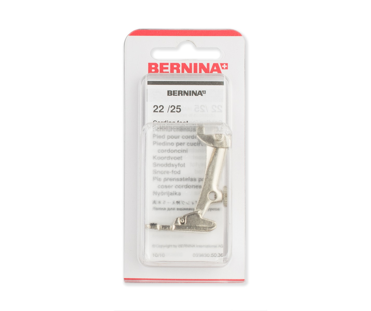 Лапка для шнура (5 желобков) Bernina 008 468 74 00 № 25