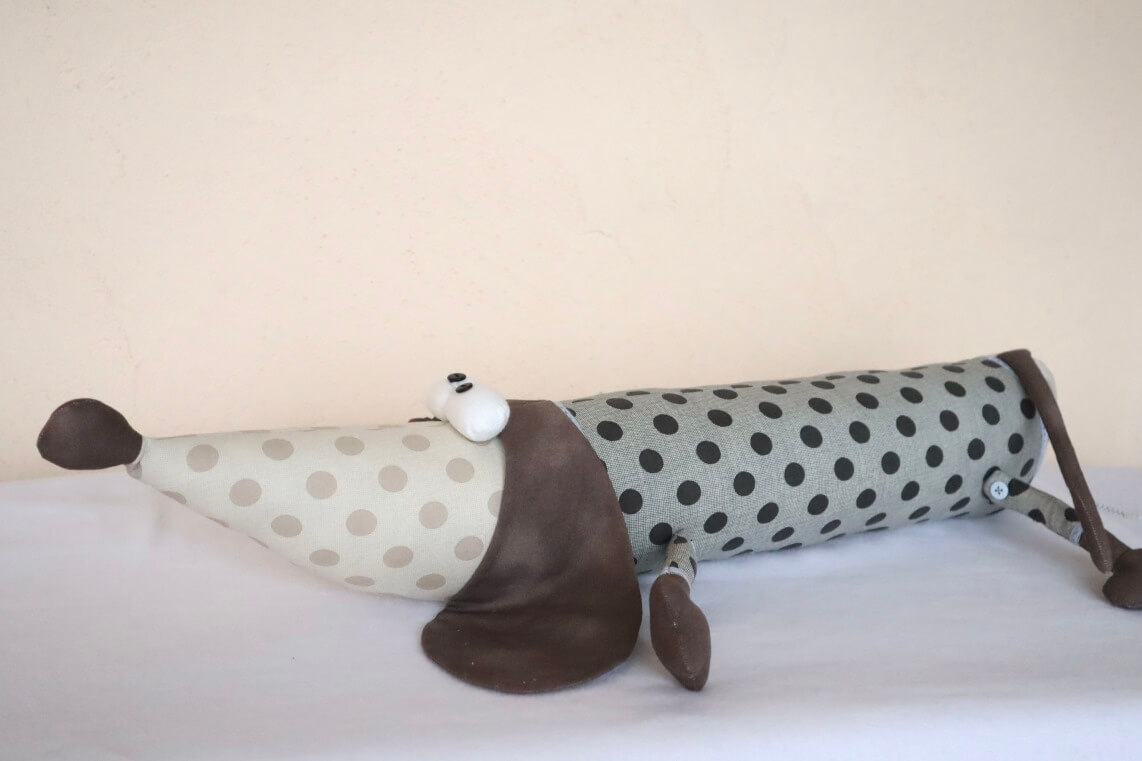 Игрушка-подушка «Такса» 65 х 11 см