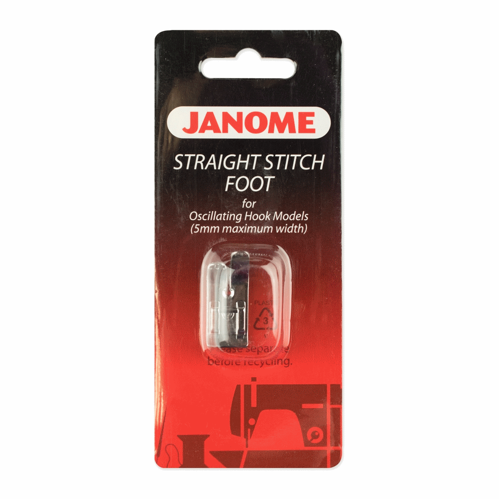 Лапка для швейных машин Janome 200125008 прямострочная