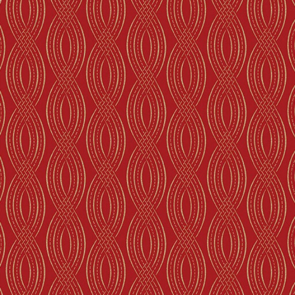 Ткань хлопок для пэчворка красный, фактура, Benartex (арт. 14750M10B)