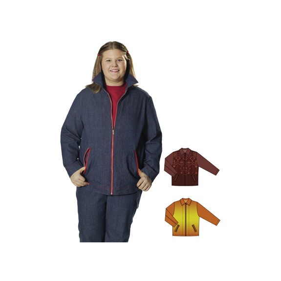 Выкройка детская Burda арт. 9688 куртка