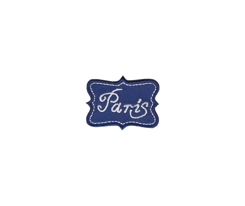 Нашивка «Париж», синий