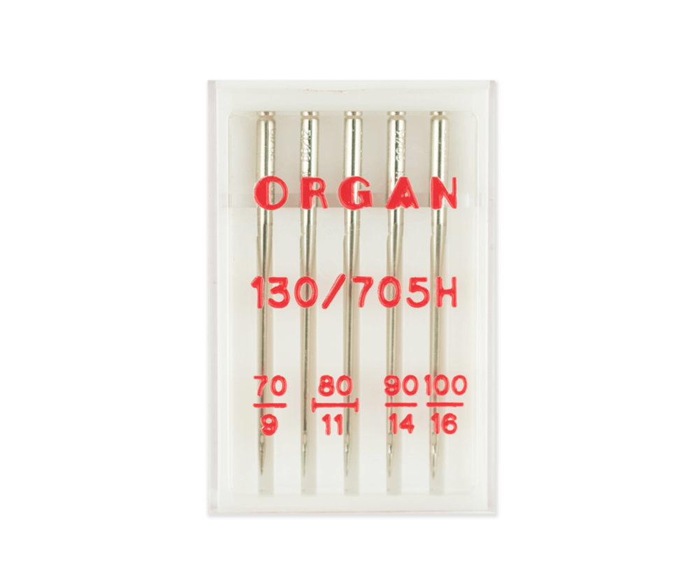 Иглы стандартные Organ № 70, 80, 90, 100