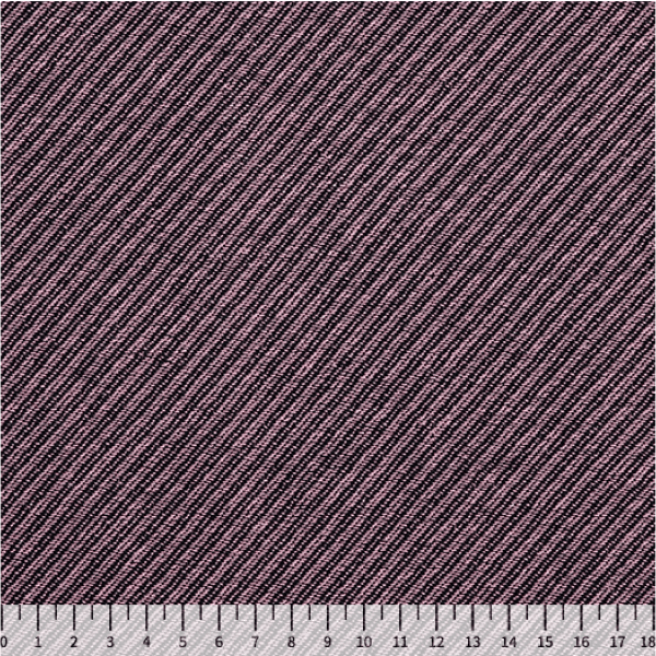 Ткань хлопок пэчворк фиолетовый, полоски фактурный хлопок, EnjoyQuilt (арт. EY20080-A)