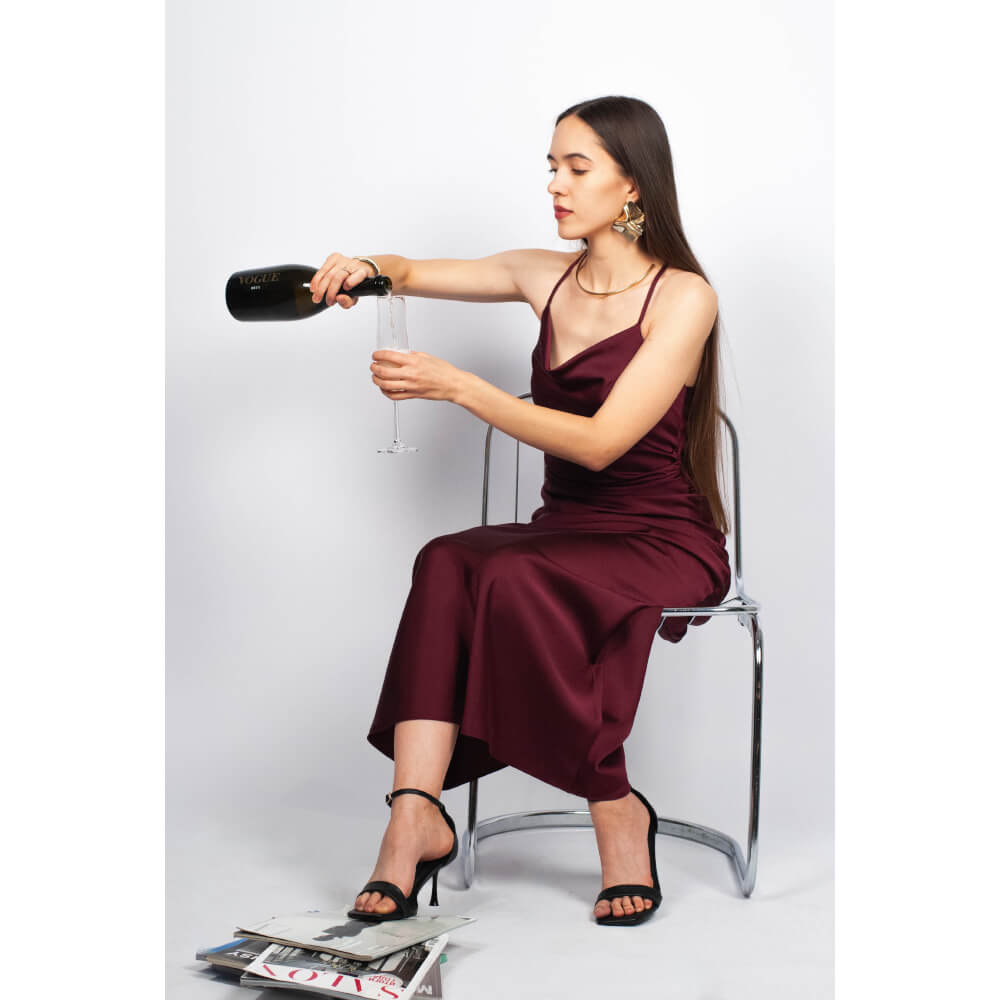 Платье «Темперамент рубина»