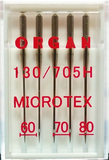 Иглы микротекс Organ № 60, 70, 80
