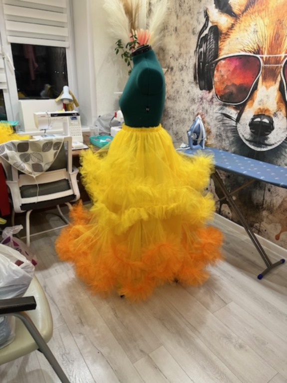 Платье «Шепот огненной лисицы»