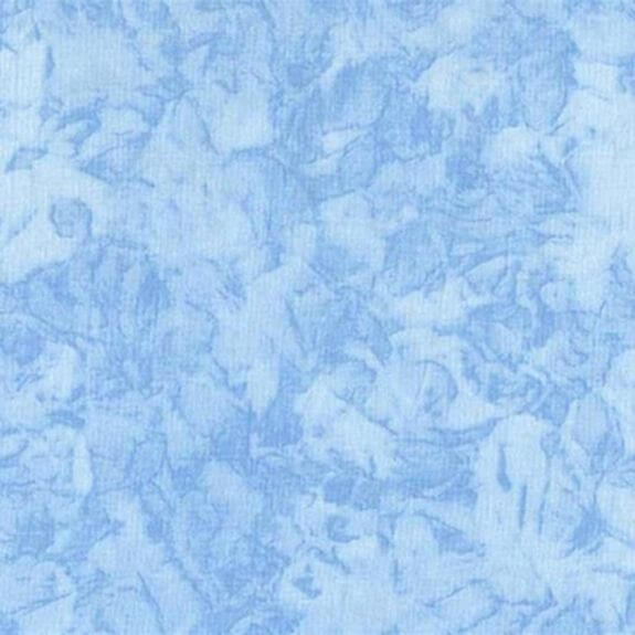Ткань хлопок пэчворк голубой, однотонная, Michael Miller (арт. KRYSTA-4286-D)
