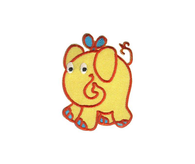 Нашивка «Слон», желтый
