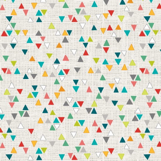Ткань хлопок пэчворк разноцветные, геометрия, Studio E (арт. )