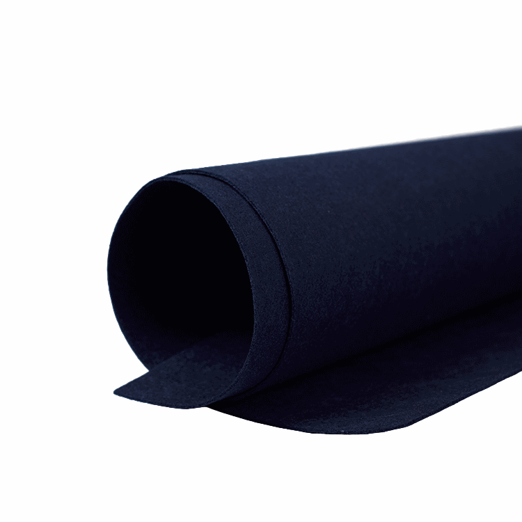 Шевронная ткань Aurora 320 г/м2 синяя 90 см