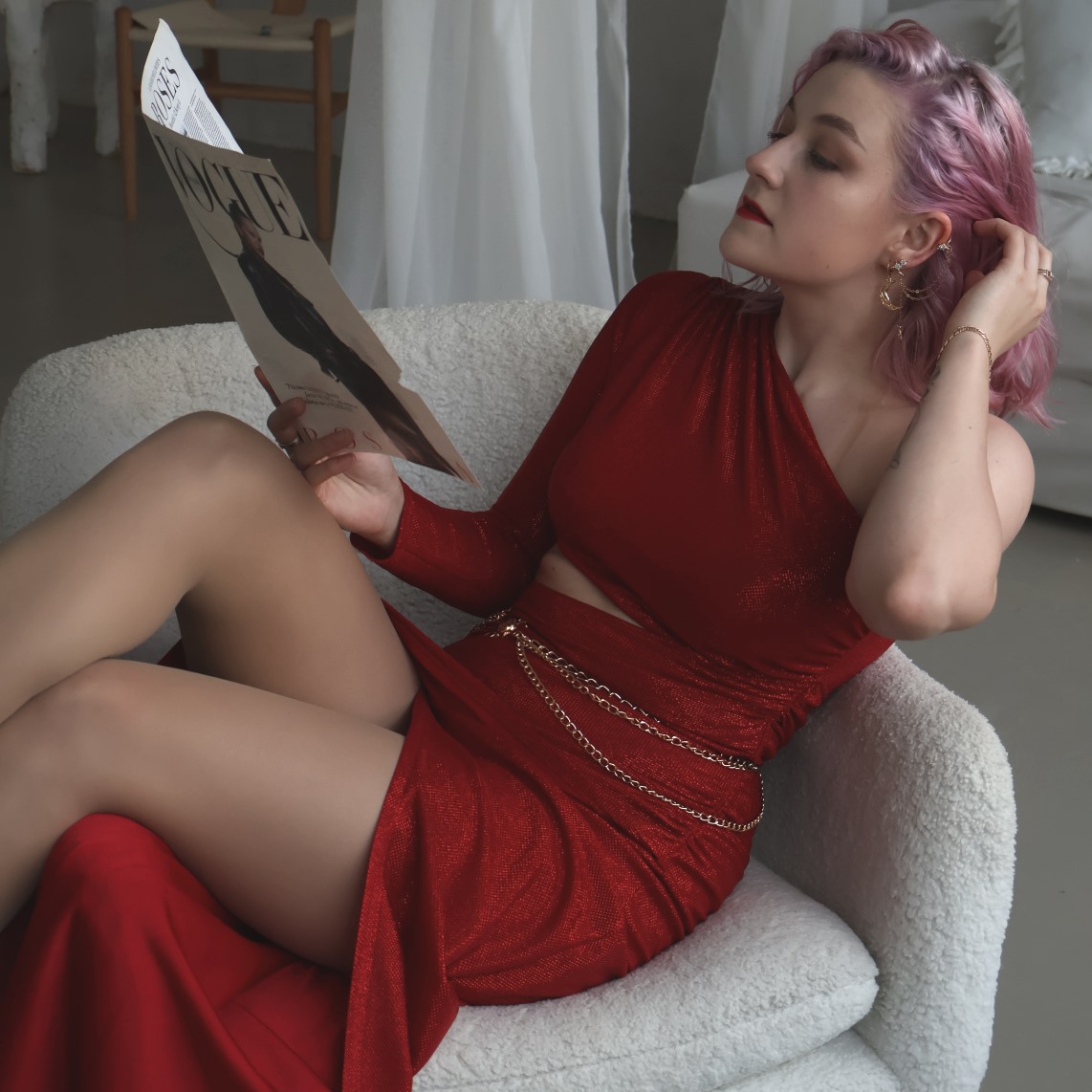 Платье «Антуриум»