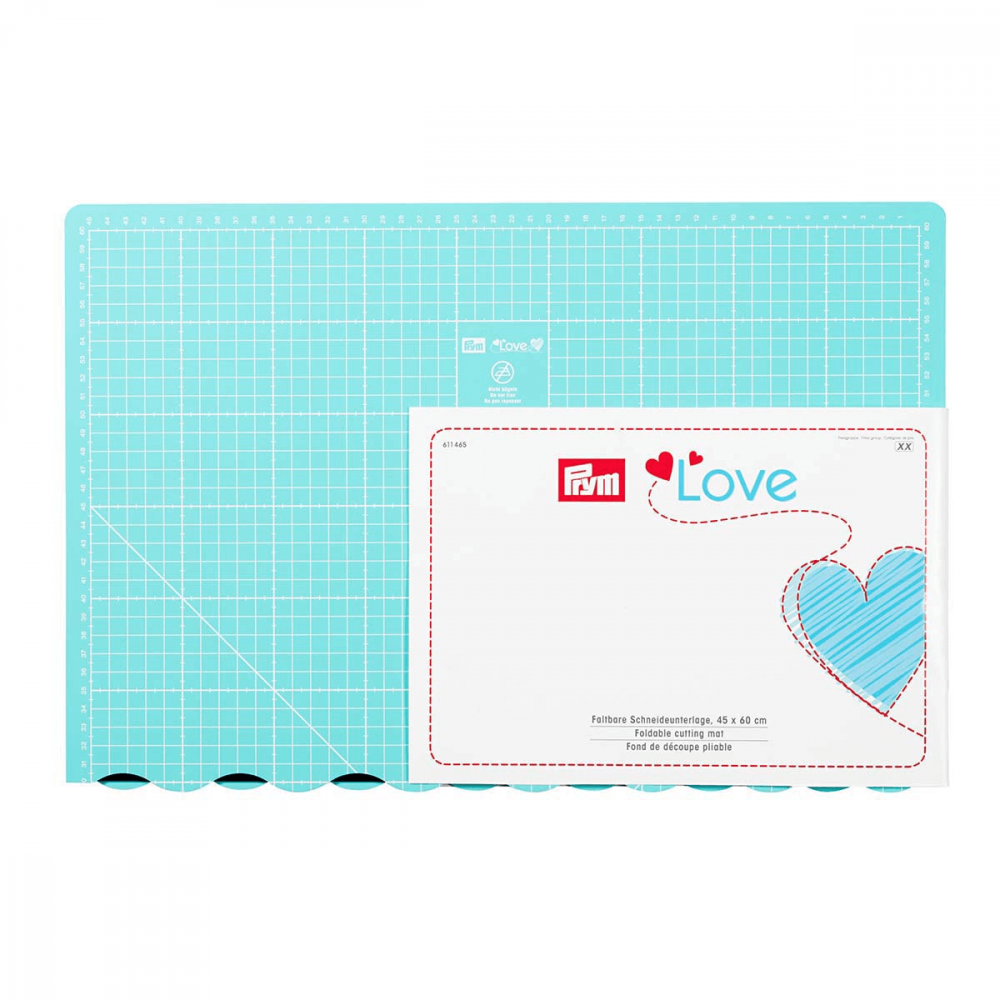 Коврик раскройный двусторонний Prym 611465 Love 45 x 60 см