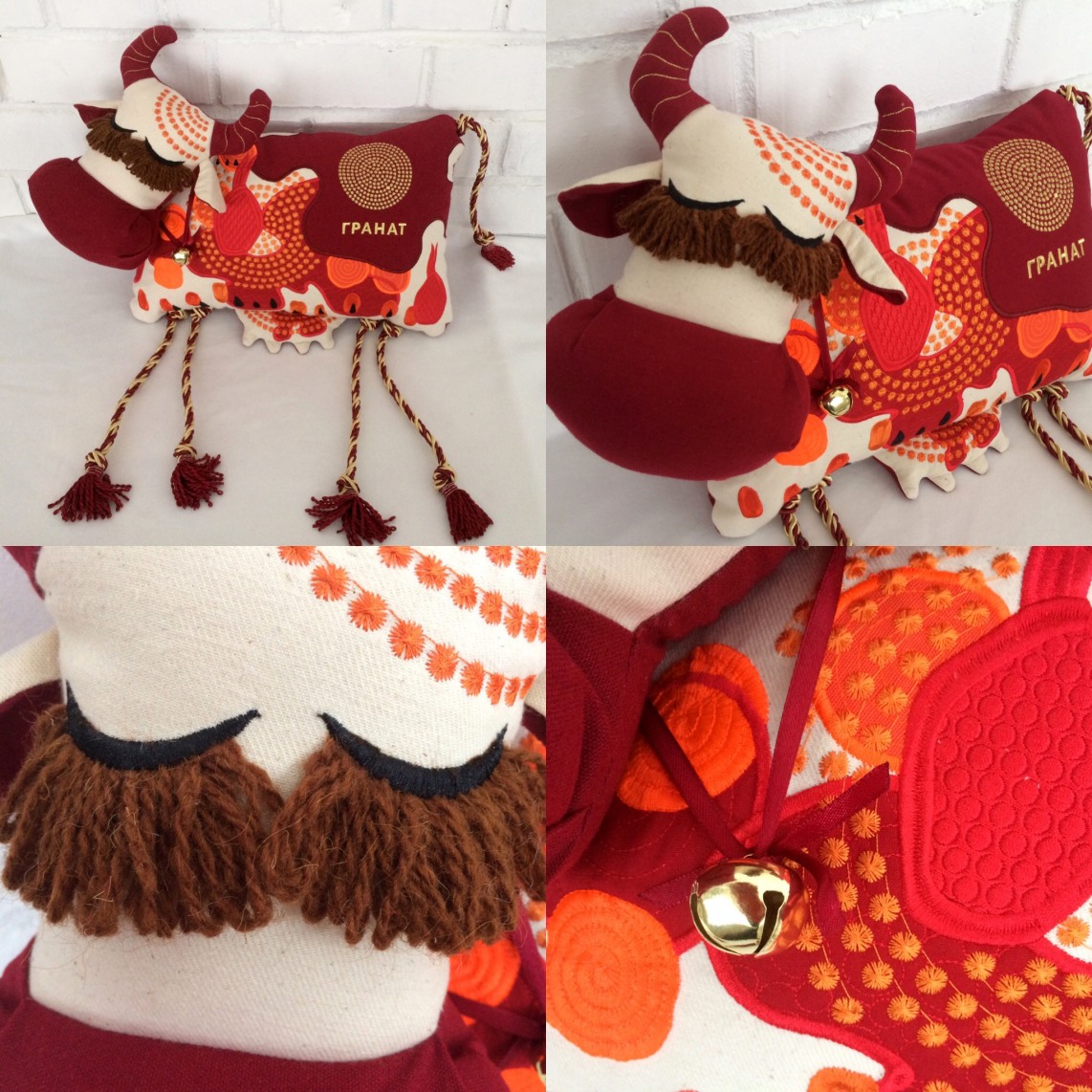 Игрушка-подушка корпоративная «Корова»