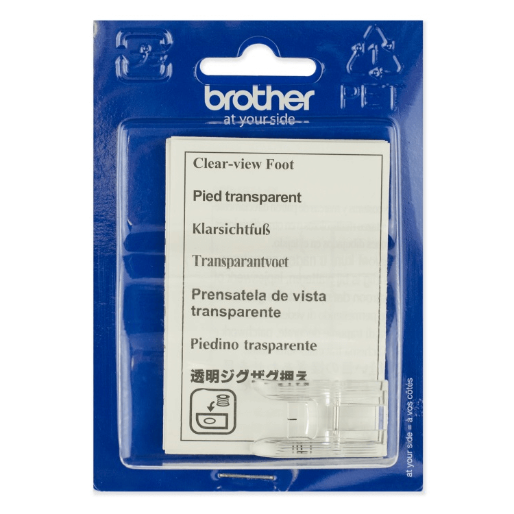 Лапка для швейных машин Brother F022N прозрачная