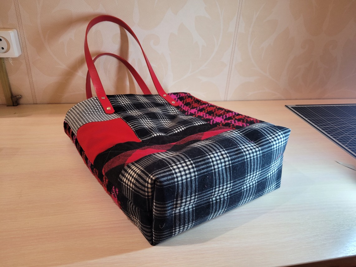 Сумка стеганая