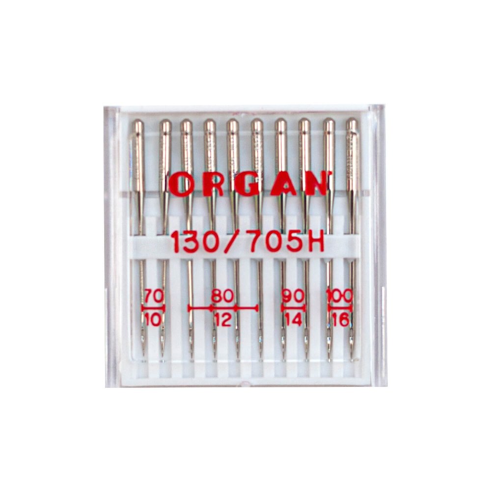 Иглы стандартные Organ № 70, 80, 90,100 10 шт.