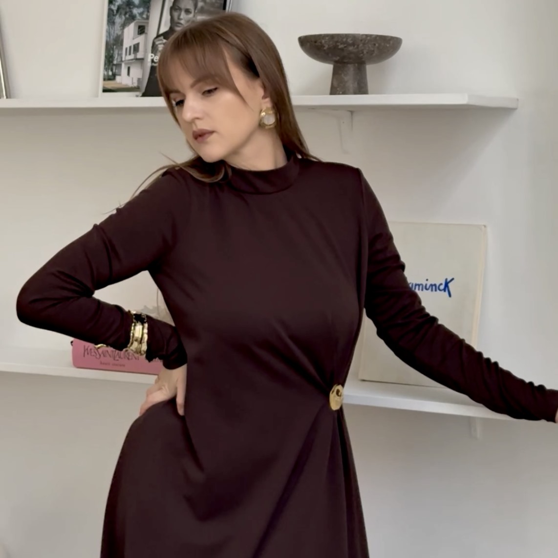 Платье «Горький шоколад»