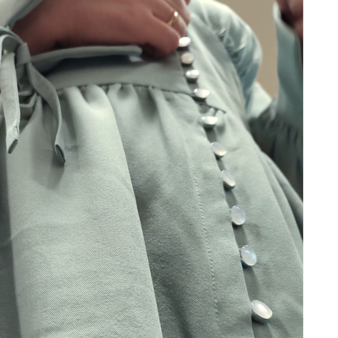 Платье «Морозная мята»