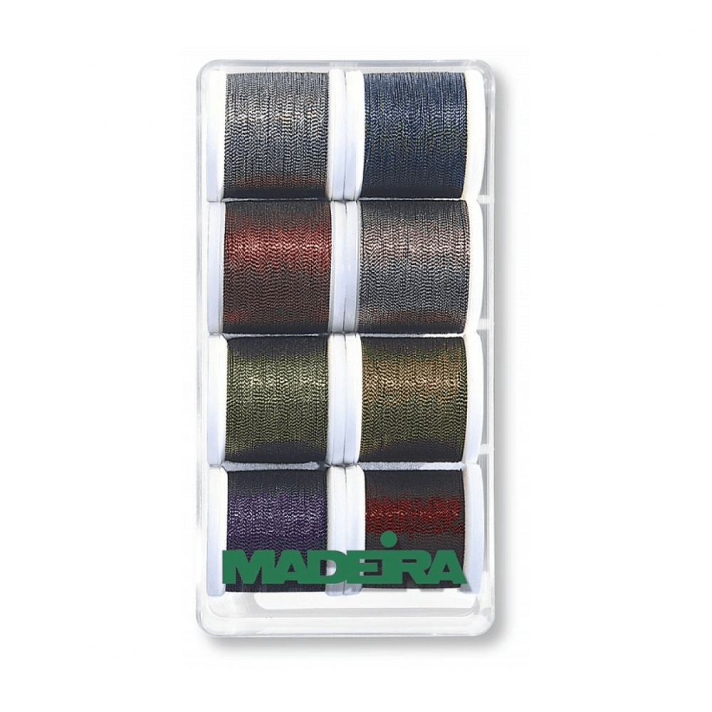 Набор ниток металлизированных Madeira арт. 8011 Soft 8 x 200 м