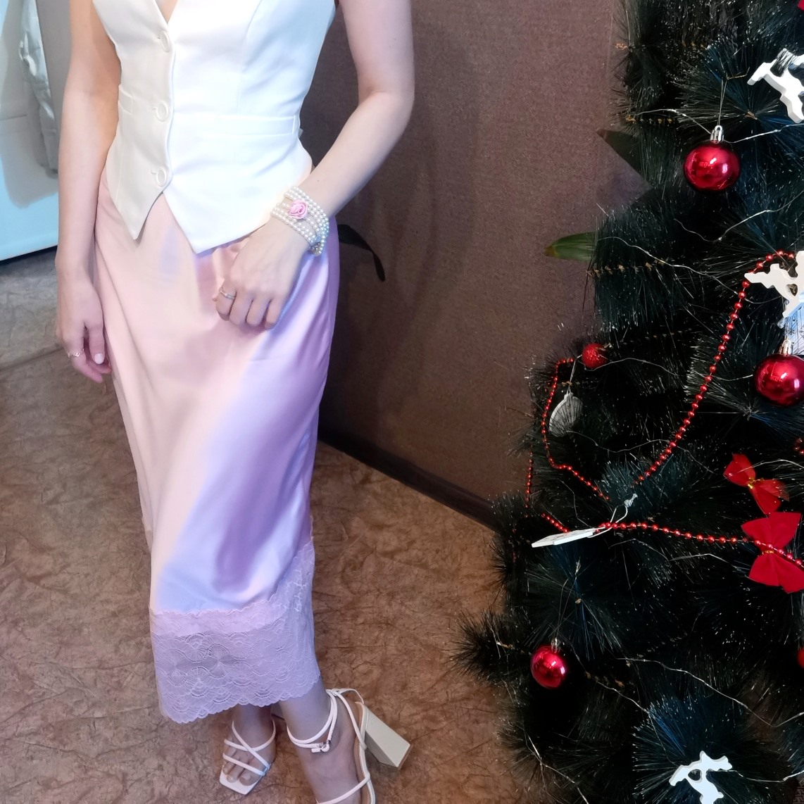 Жилет с юбкой «Жемчужина»