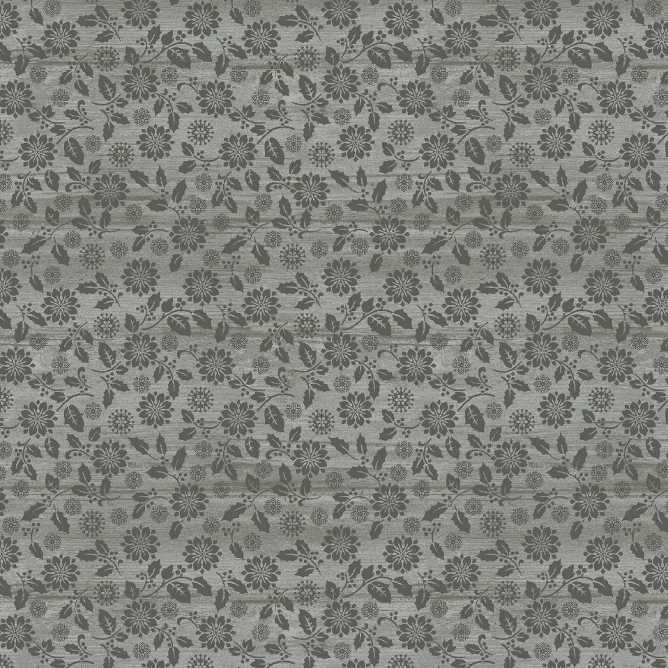 Ткань хлопок для пэчворка серый, новый год, Benartex (арт. )