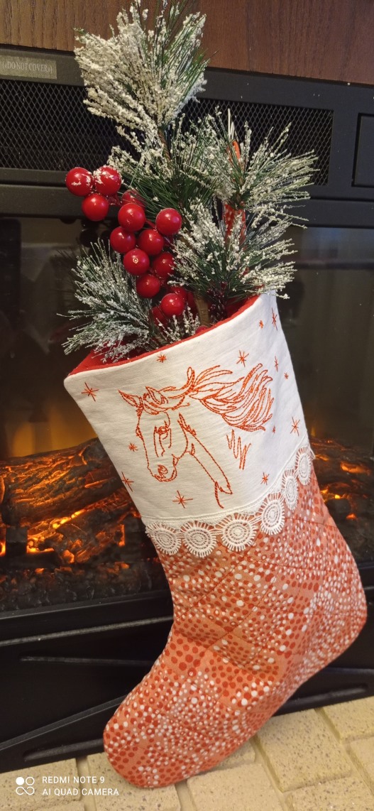 Новогодний сапожок