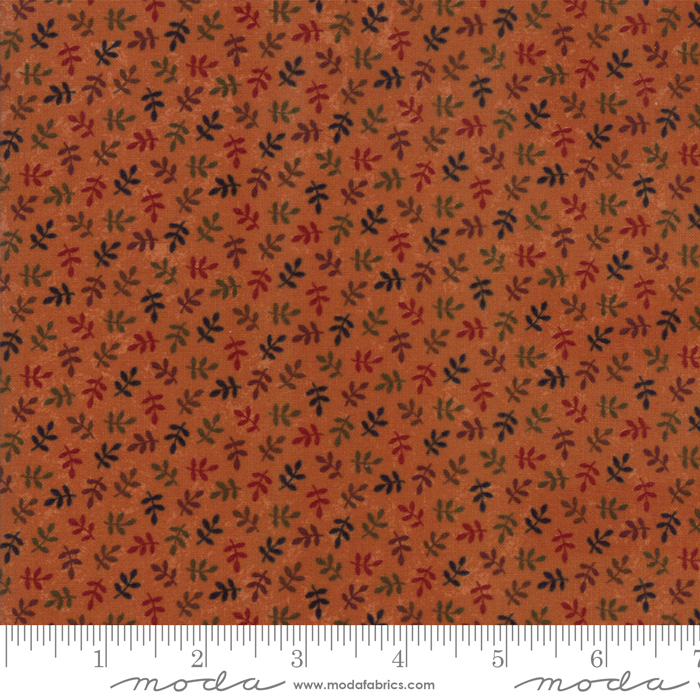 Ткань хлопок пэчворк оранжевый, фактура, Moda (арт. 9586 17)