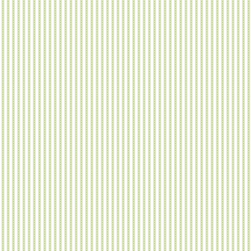 Ткань хлопок для пэчворка зеленый, полоски, Riley Blake (арт. C7227-GREEN)