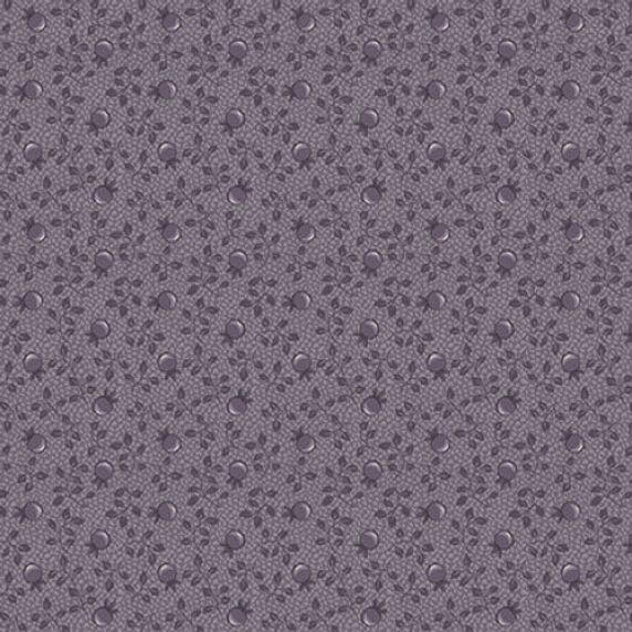 Ткань хлопок для пэчворка для одежды фиолетовый, цветы, Blank Quilting (арт. 2667-55)