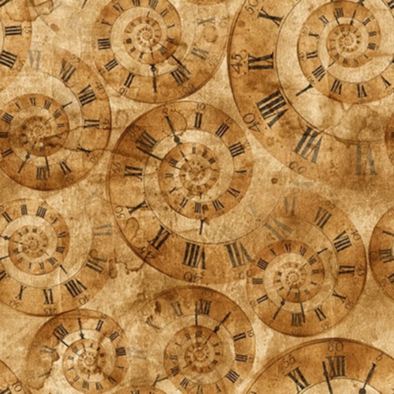 Ткань хлопок для пэчворка коричневый, винтаж, Blank Quilting (арт. 3923-30 Tan)