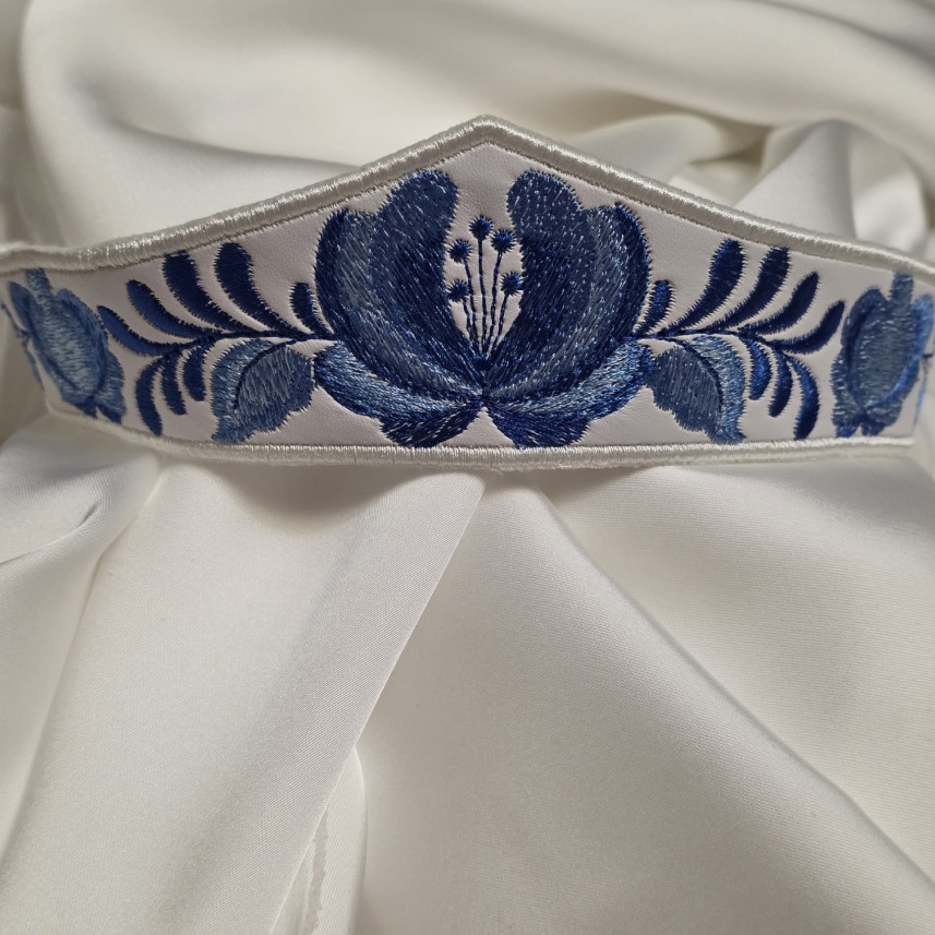 Снегурочка в стиле «Гжель»