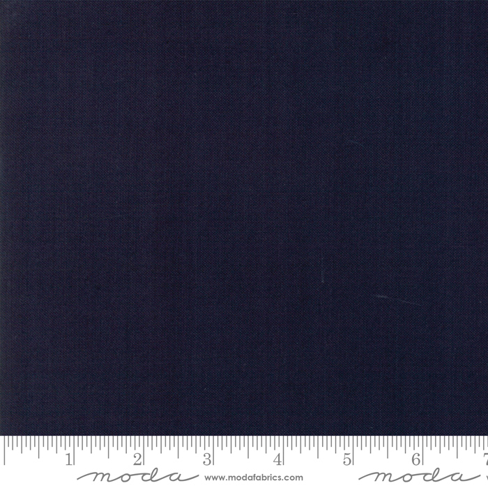 Ткань хлопок для пэчворка синий, однотонная, Moda (арт. 255214)