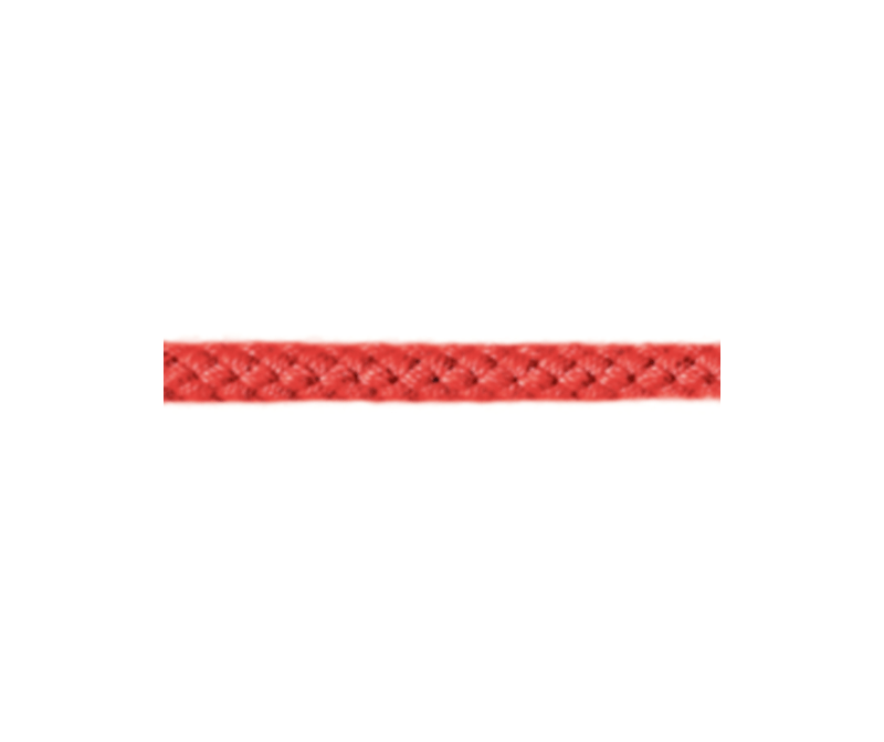 Шнур плетеный PEGA 5,3 мм, красный