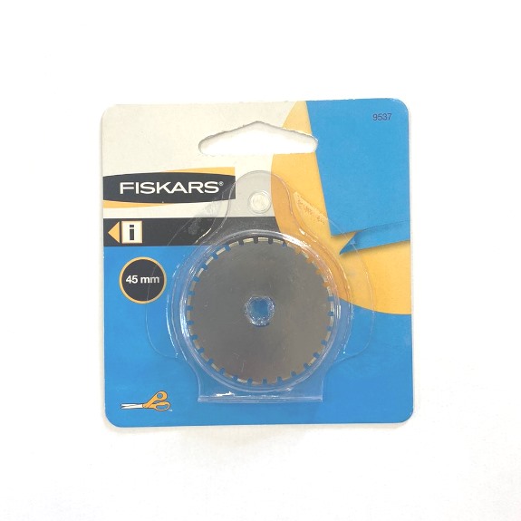 Лезвие для раскройного ножа Fiskars 9537 фигурное 45 мм