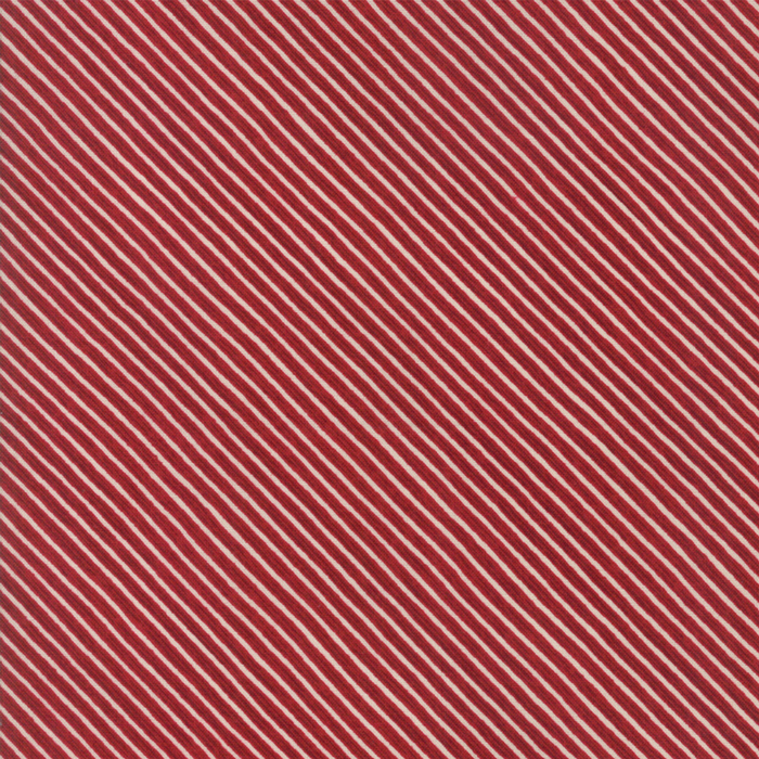 Ткань хлопок пэчворк красный, полоски, Moda (арт. 1455 21)
