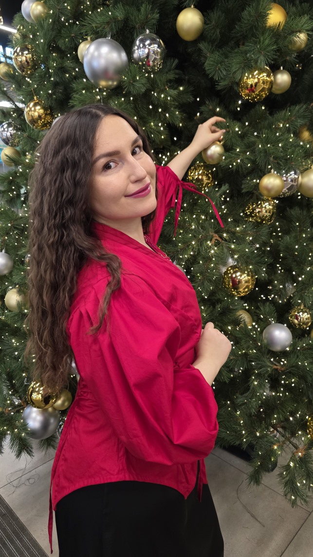 Рубашка «Алая мозаика»