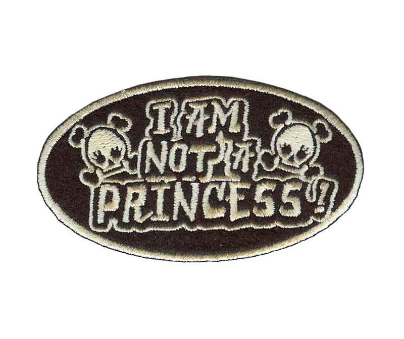 Нашивка «Я не принцесса»