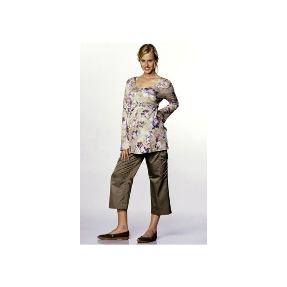 Выкройка женская для будущих мам Burda арт. 8376 блуза, брюки