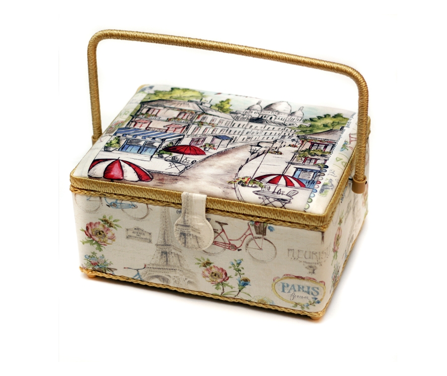 Шкатулка тканевая 32.5 x 24.5 x 16 см, 4101-RT-18